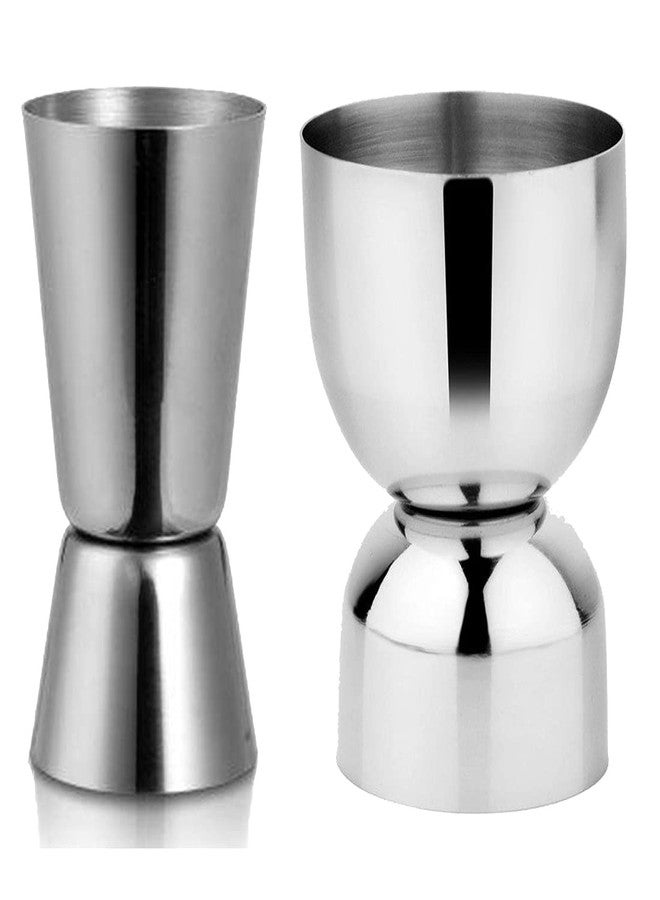 Oc9 Stainless Steel Double Side Peg Measurer 30/60 ml Pack of 2 - Image 1